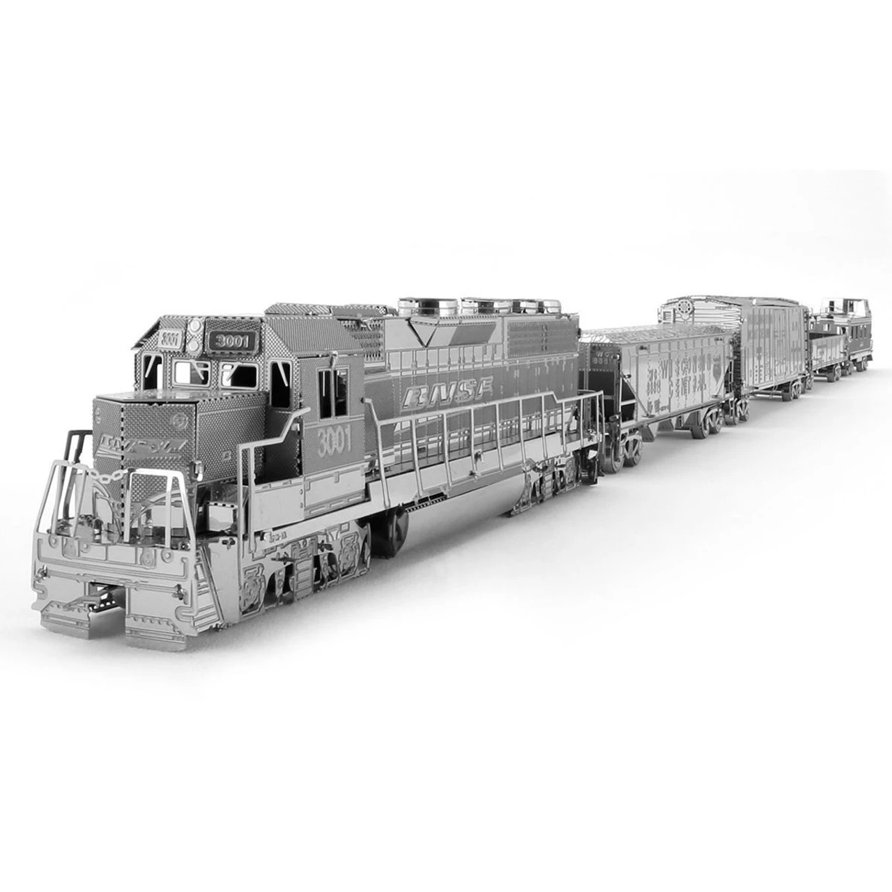 Metal Earth Freight Train Set 1 Metal Earth Freight Train Set