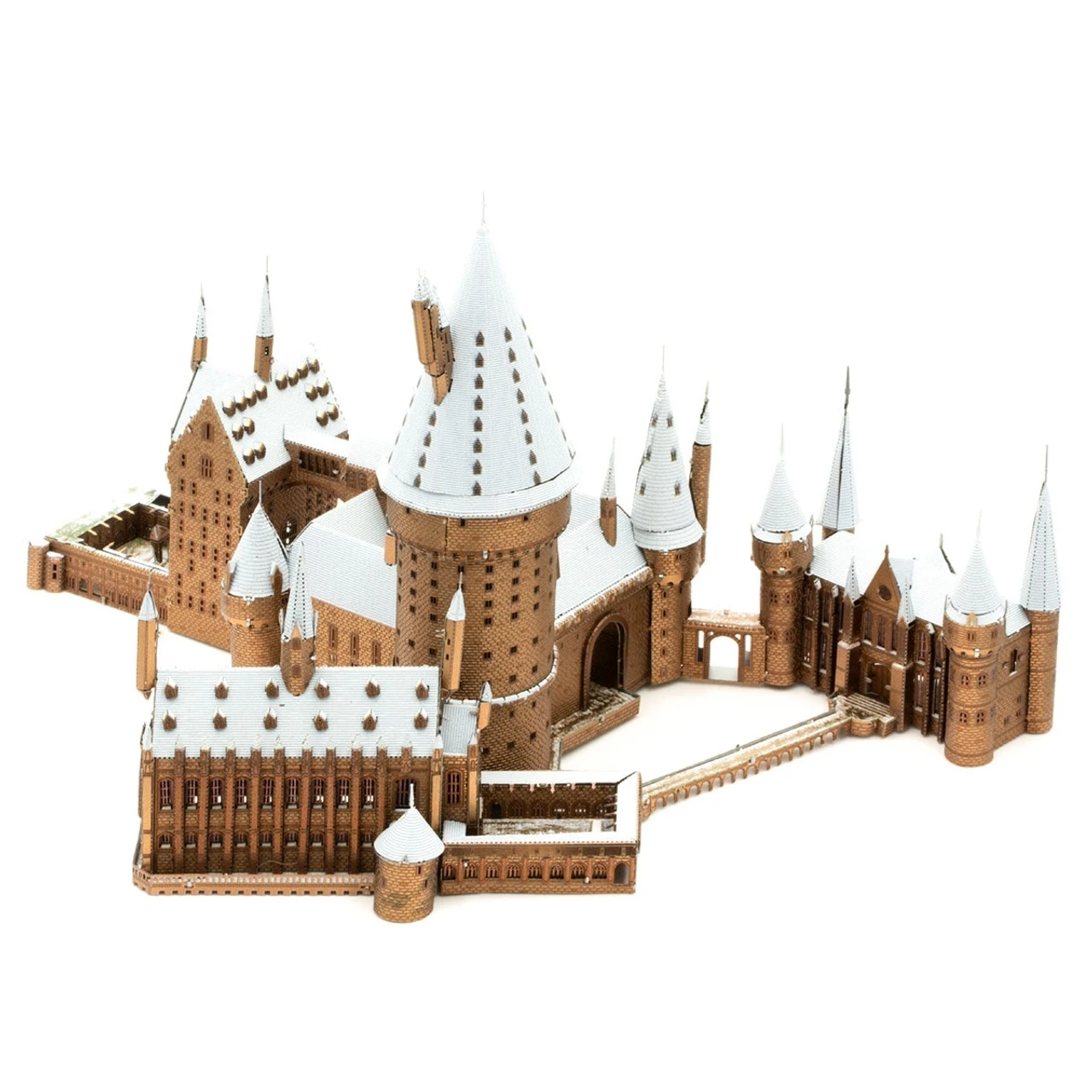 Metal Earth ICONX Hogwarts In Snow, Harry Potter, Color 4 Metal Earth ICONX Hogwarts In Snow, Harry Potter, Color - Image 4