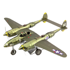 Metal Earth ICOX P-38 Lightning, Color -Toys and Hobbies Shop 0003969 p 38 lightning 1200 99001.1659470984