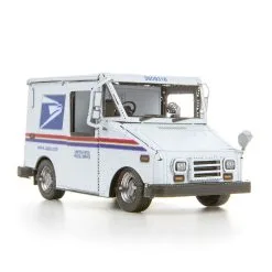 Metal Earth USPS Grumman LLV Mail Truck, Color