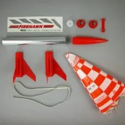 Estes 0804 Firehawk Rocket Kit, E2X -Toys and Hobbies Shop 000804 firehawk 1 19287.1659369455
