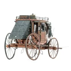 Metal Earth Wild West Stagecoach, Color -Toys and Hobbies Shop 0010616 wild west stagecoach 33350.1634329824
