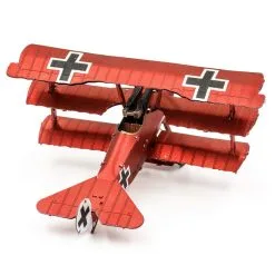 Metal Earth Fokker Dr.I Triplane, Color -Toys and Hobbies Shop 0011347 fokker dri triplane 29620.1634308507