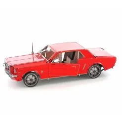 Metal Earth 1965 Ford Mustang Coupe, Red Version