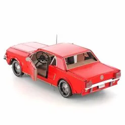 Metal Earth 1965 Ford Mustang Coupe, Red Version -Toys and Hobbies Shop 0011700 1965 ford mustang red 27836.1634332950