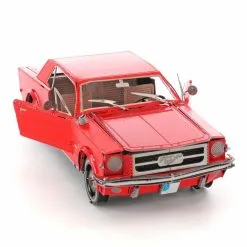 Metal Earth 1965 Ford Mustang Coupe, Red Version -Toys and Hobbies Shop 0011703 1965 ford mustang red 50681.1634332950