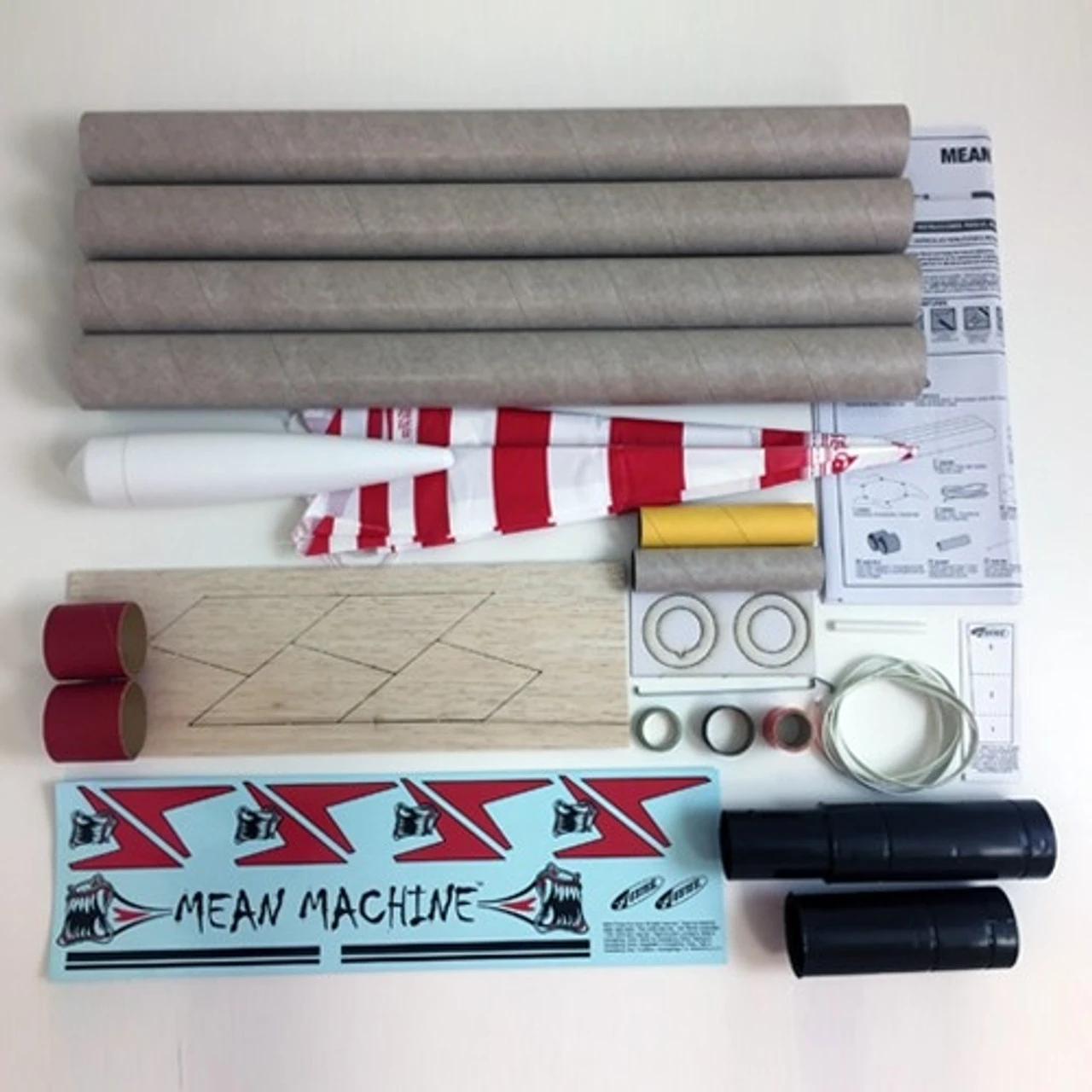 Estes Mean Machine Rocket Kit, Skill Level 2 6 Estes Mean Machine Rocket Kit, Skill Level 2 - Image 6