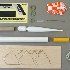 Estes Crossfire ISX Model Rocket Kit, Skill Level 1 5 Estes Crossfire ISX Model Rocket Kit, Skill Level 1 -Toys and Hobbies Shop 007220 parts 2 98734.1617898356
