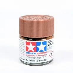 Tamiya 81728 Acrylic Mini XF-28 Dark Copper Paint, 10ml Bottle
