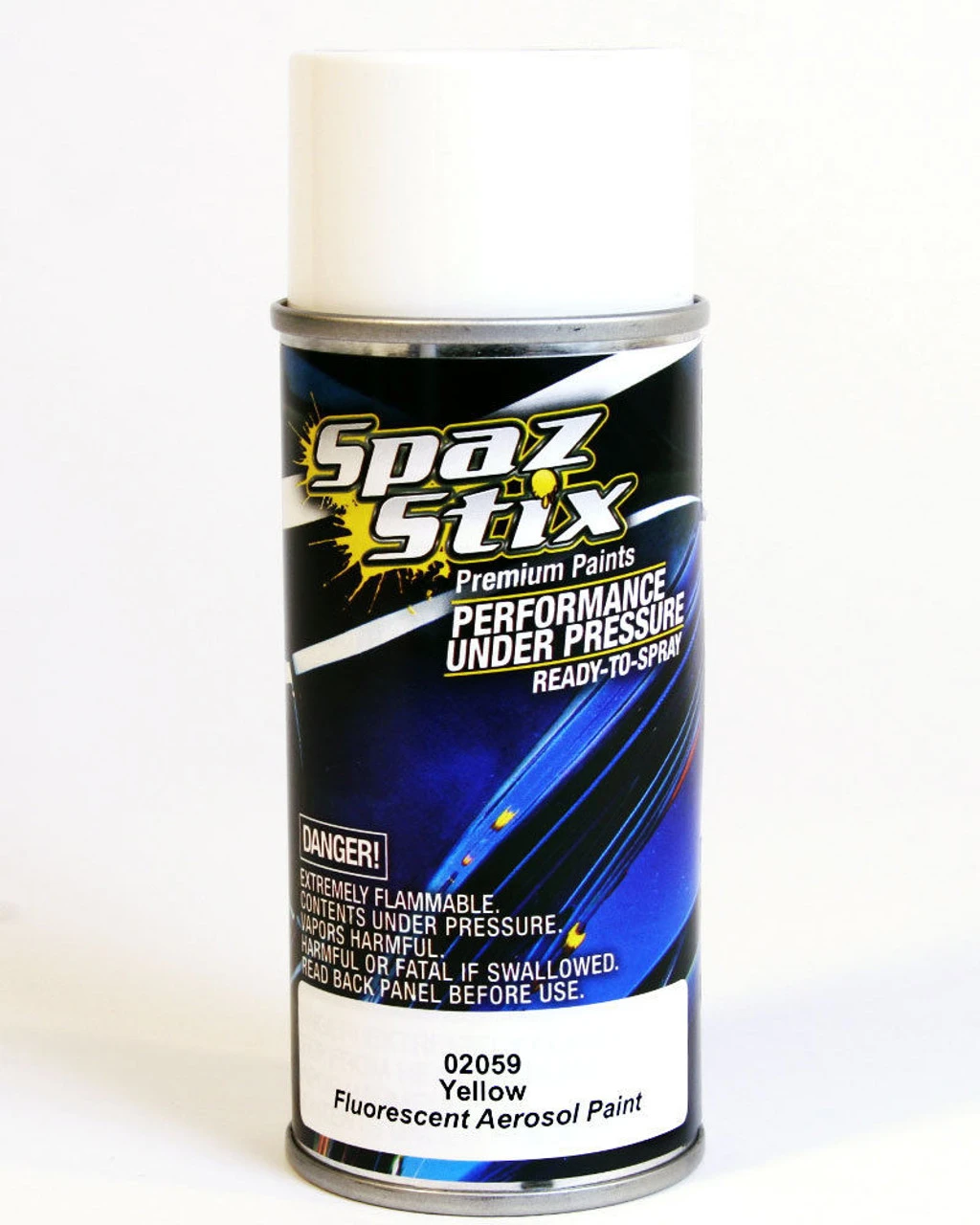 Spaz Stix Yellow Fluorescent Aerosol Paint 3.5oz 1 Spaz Stix Yellow Fluorescent Aerosol Paint 3.5oz