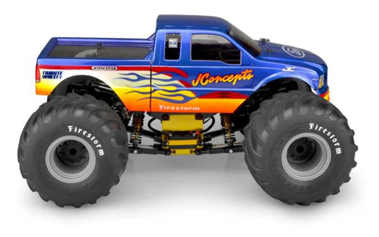 J Concepts JConcepts 2005 Ford F-250 Super Duty Monster Truck Body (Clear) 2 J Concepts JConcepts 2005 Ford F-250 Super Duty Monster Truck Body (Clear) - Image 2