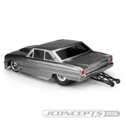 J Concepts JConcepts 0386 1963 Ford Falcon Street Eliminator Drag Racing Body (Clear) -Toys and Hobbies Shop 0386 2 89772.1629993330