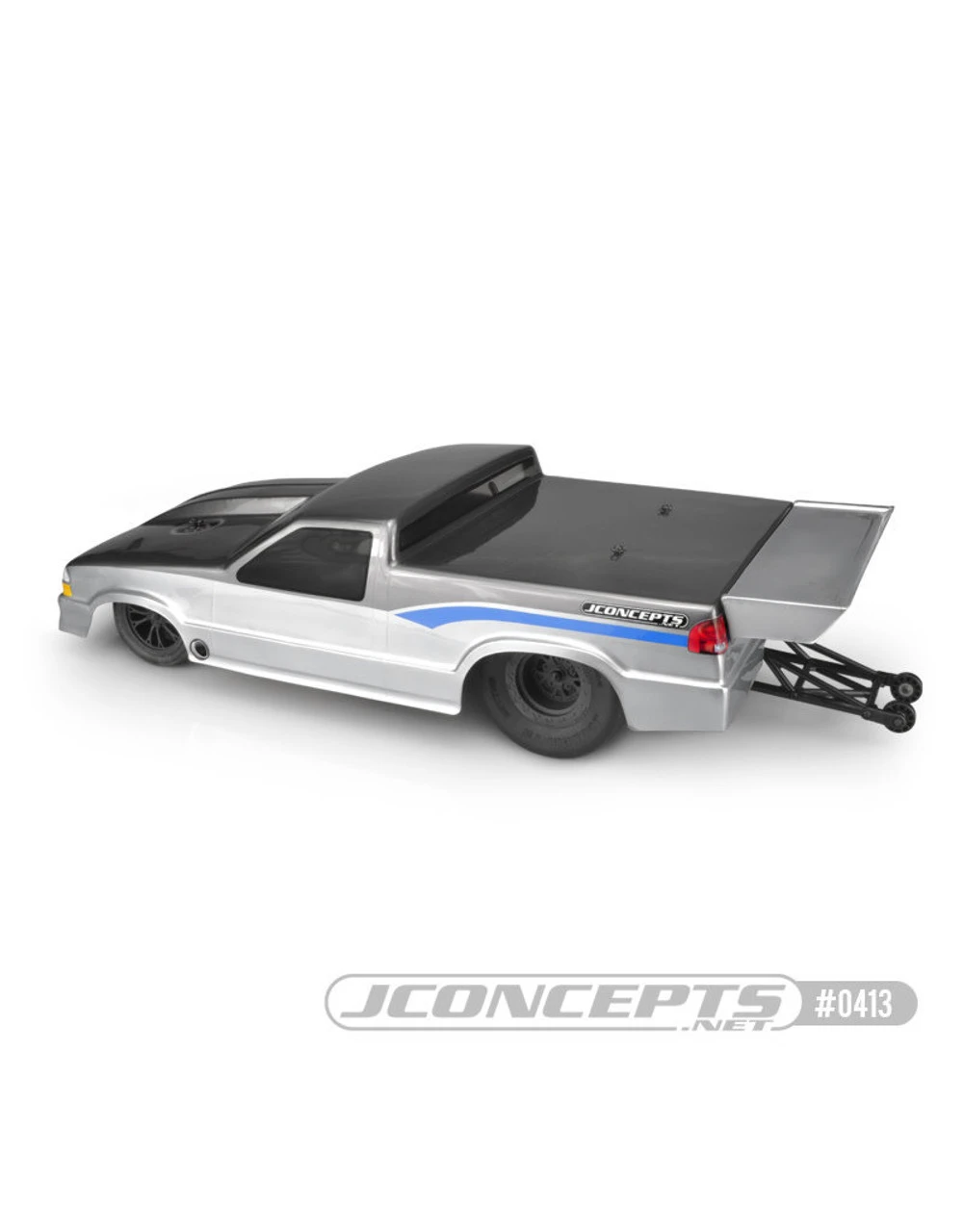 J Concepts JConcepts 0413 2002 Chevy S10 Drag Truck Street Eliminator Drag Racing Body (Clear) 4 J Concepts JConcepts 0413 2002 Chevy S10 Drag Truck Street Eliminator Drag Racing Body (Clear) - Image 4