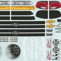 J Concepts JConcepts 0413 2002 Chevy S10 Drag Truck Street Eliminator Drag Racing Body (Clear) 9 J Concepts JConcepts 0413 2002 Chevy S10 Drag Truck Street Eliminator Drag Racing Body (Clear) -Toys and Hobbies Shop 0413decals 09458.1629993497
