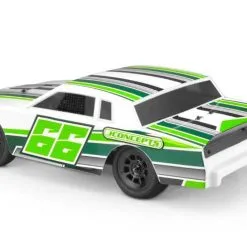 J Concepts Jconcepts 1987 Chevy Monte Carlo, Street Stock 1/10 Clear Body, Light Weight, Clear -Toys and Hobbies Shop 0422 2 00609.1645544772
