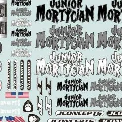 J Concepts JConcepts Junior Mortician Monster Truck Body (Clear) (12.5") 11 J Concepts JConcepts Junior Mortician Monster Truck Body (Clear) (12.5") -Toys and Hobbies Shop 0424 decals 51702.1630070882