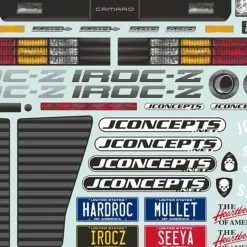 J Concepts Jconcepts 0444 1987 Chevy Camaro IROC Body -Toys and Hobbies Shop 0444decals 2949 71642.1640717658