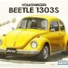 Aoshima Model Kits Aoshima 61305 1/24 1973 VW Beetle Model 1303S Hardtop Model Kit