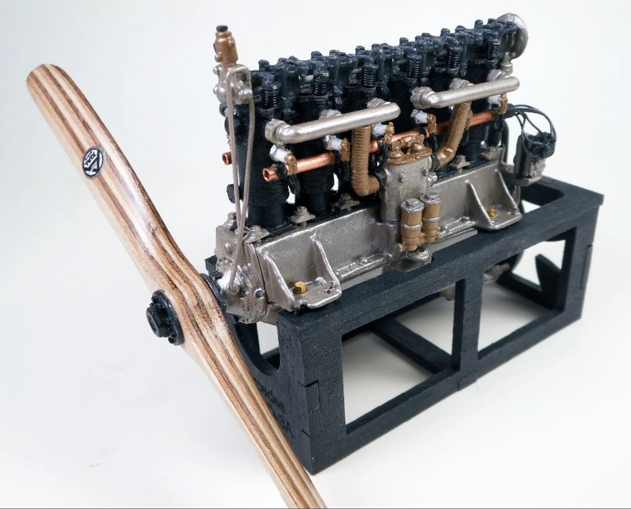 Model Airways Mercedes Engine F-1466-3a Model Kit 1:16 Scale 2 Model Airways Mercedes Engine F-1466-3a Model Kit 1:16 Scale - Image 2