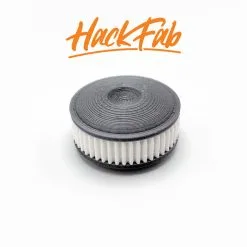 HackFab AC01W Large Modified Bolt-On Air Cleaner, White