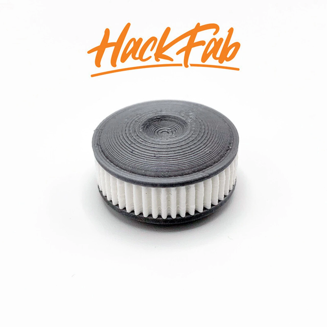 HackFab AC01W Large Modified Bolt-On Air Cleaner, White 1 HackFab AC01W Large Modified Bolt-On Air Cleaner, White