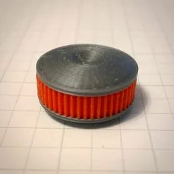 HackFab SK01R Small Modified Bolt-On Air Cleaner, Red