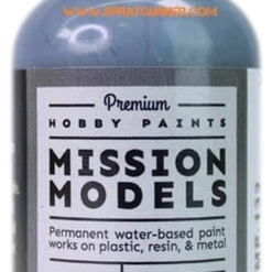 Mission Models MIOMMP-132 Acrylic Model Paint, 1oz Bottle, US Navy Flight Deck Blue 21