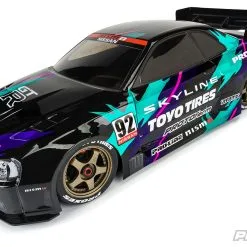 Protoform 158400 1/7 2002 Nissan Skyline GT-R R34 Clear Body: ARRMA Infraction 6S 16 Protoform 158400 1/7 2002 Nissan Skyline GT-R R34 Clear Body: ARRMA Infraction 6S -Toys and Hobbies Shop 1584 00 3 l 46614.1660503180