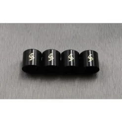 Samix SCX-6 Brass Driveshaft Cups (Black) (4) -Toys and Hobbies Shop 15 1 24 99325.1643388926
