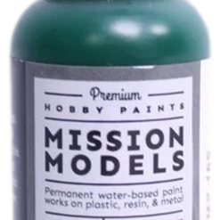 Mission Models MIOMMP-169 Acrylic Model Paint, 1oz Bottle, Transparent Green