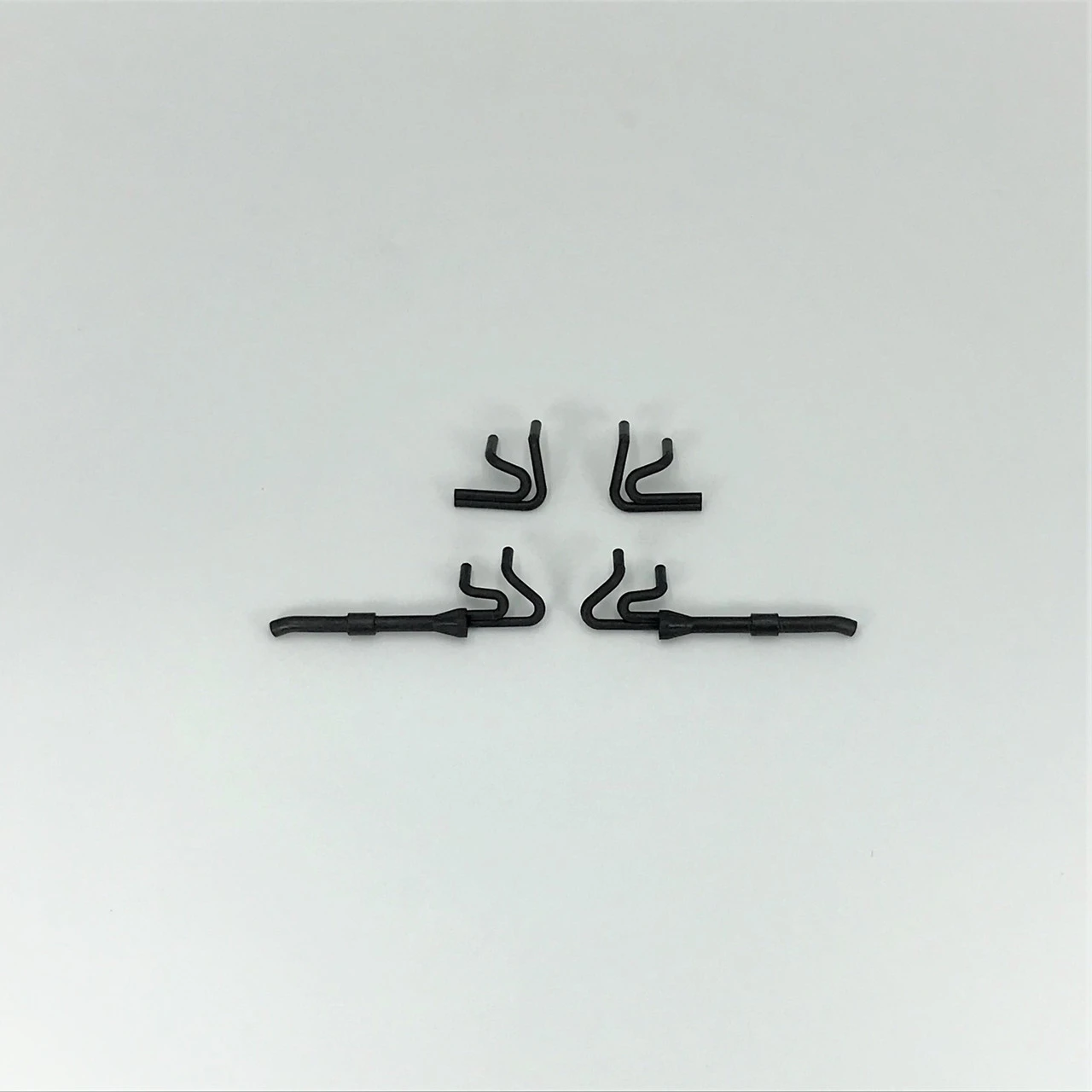 1RC Racing Black Headers, 1/18 EDM 1 1RC Racing Black Headers, 1/18 EDM