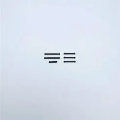 1RC Racing Radius Rods, Black, 1/18 LM