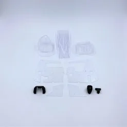 1RC Racing Body & Driver, Clear, 1/18 Sprint 3.0