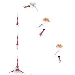 Estes Cadet Model Rocket Kit -Toys and Hobbies Shop 2021 Cadet FlightSequence 76673.1635775775