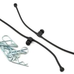 Du-Bro 2245 Body Klip Retainers W/Body Clips (Black)