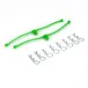 Du-Bro 2253 Body Klip Retainers W/Body Clips (Green)