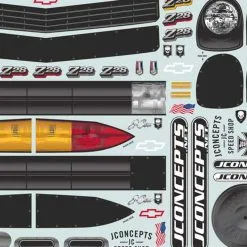 J Concepts JConcepts 0395 1978 Chevy Camaro Street Stock Dirt Oval Body (Clear) -Toys and Hobbies Shop 2706 07669.1628713824