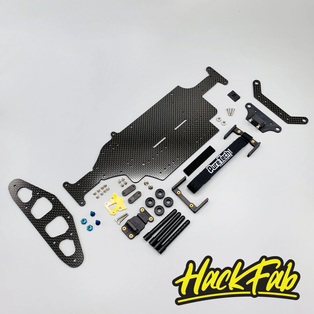HackFab MLMV2.1 Losi Mini-T 2.0 Late Model Oval Chassis Conversion Kit V2.1 1 HackFab MLMV2.1 Losi Mini-T 2.0 Late Model Oval Chassis Conversion Kit V2.1