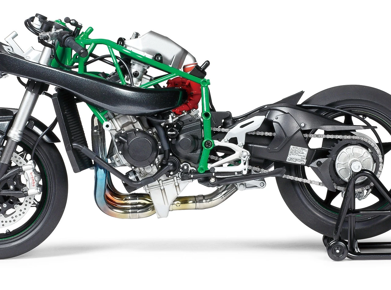 Tamiya 14131 1/12 Kawasaki Ninja H2R Plastic Model Plastic Model Kit 8 Tamiya 14131 1/12 Kawasaki Ninja H2R Plastic Model Plastic Model Kit - Image 8