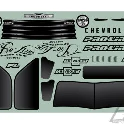 Proline 3255-14 1/10 Early 50's Chevy (Stone Gray) Body -Toys and Hobbies Shop 3255 14 89 l 09060.1623860123