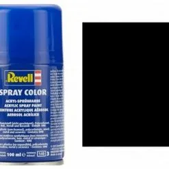 Revell 34302 Spray Black Silk