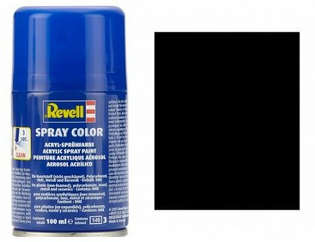 Revell 34302 Spray Black Silk 1 Revell 34302 Spray Black Silk