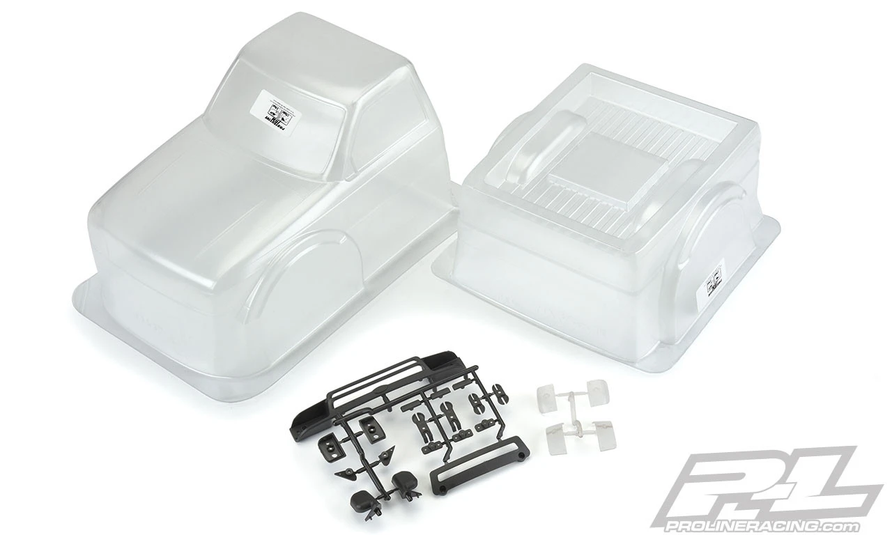 Proline 3537-00 1/10 1993 Ford Ranger Clear Body Set With Scale Molded Accessories For 12.3" (313mm) Wheelbase For Scale Crawlers 8 Proline 3537-00 1/10 1993 Ford Ranger Clear Body Set With Scale Molded Accessories For 12.3" (313mm) Wheelbase For Scale Crawlers - Image 8