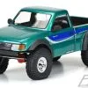 Proline 3537-00 1/10 1993 Ford Ranger Clear Body Set With Scale Molded Accessories For 12.3" (313mm) Wheelbase For Scale Crawlers