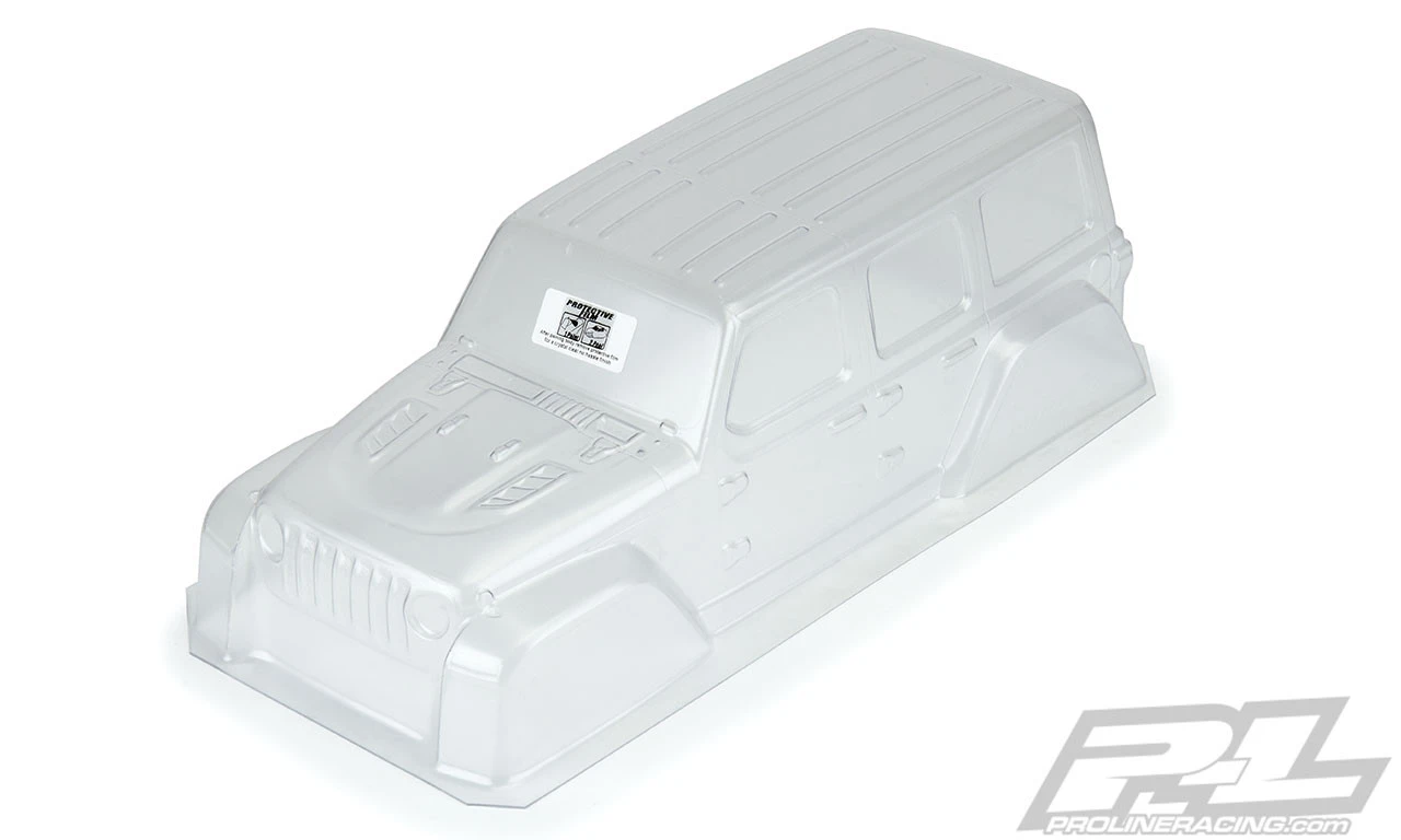 Proline Pro-Line 3546-00 Jeep Wrangler JL Unlimited Rubicon 12.3" Crawler Body (Clear) 5 Proline Pro-Line 3546-00 Jeep Wrangler JL Unlimited Rubicon 12.3" Crawler Body (Clear) - Image 5