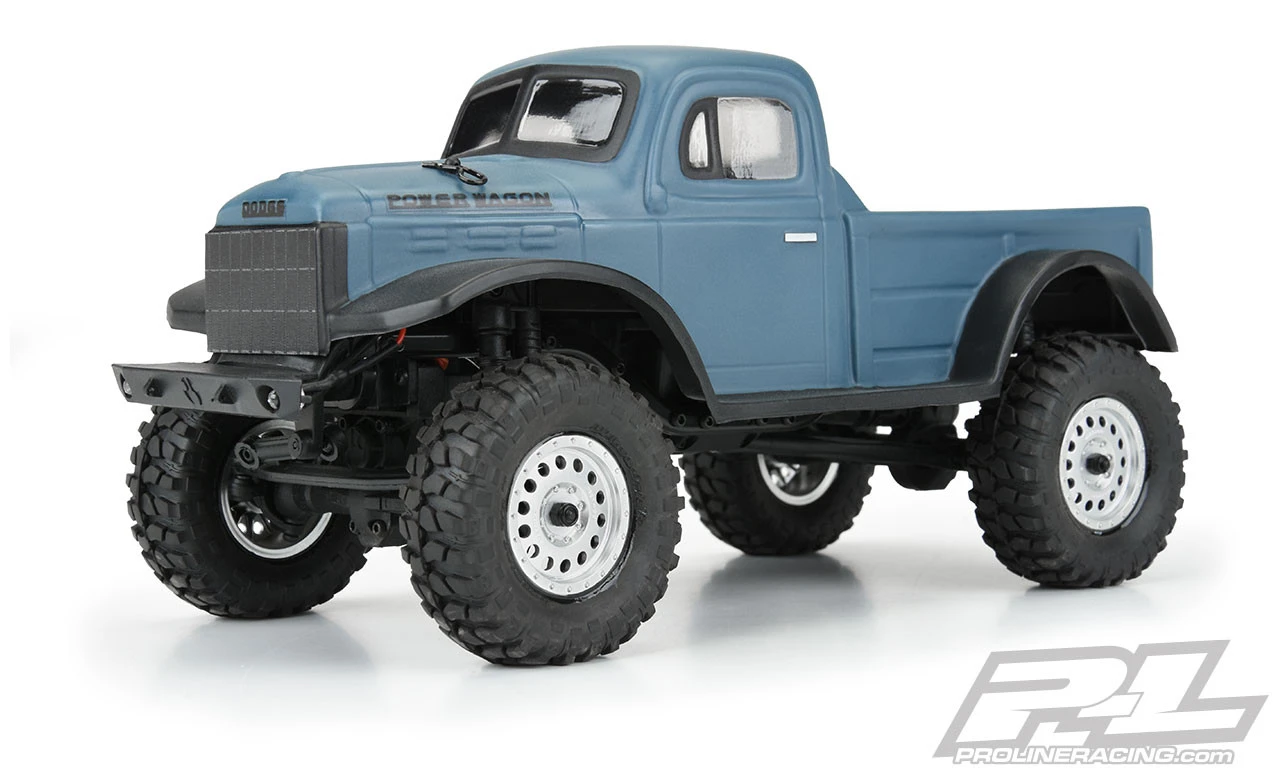 Proline 3565-00 1946 Dodge Power Wagon Clear Body SCX24 JLU 5 Proline 3565-00 1946 Dodge Power Wagon Clear Body SCX24 JLU - Image 5