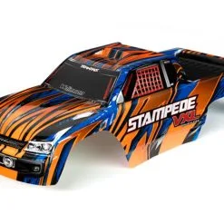 Traxxas 3620T Body, Stampede VXL, Orange & Blue