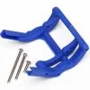 Traxxas 3677X Wheelie Bar Mount (Blue), Stampede