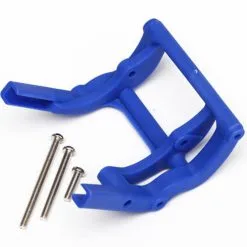 Traxxas 3677X Wheelie Bar Mount (Blue), Stampede