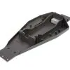 Traxxas 3728 Lower Chassis, Black, 166mm Long Battery Compartment